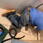 Douche verstopt